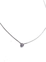 Collana Stocco Gioielli Donna in Oro bianco Zirconia CSG 109 - CSG 109